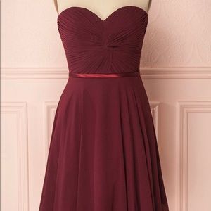 Nice prom or wedding dress. Short and on just above your knees. Asking $120.